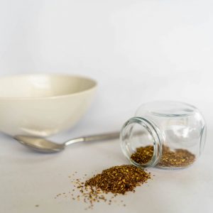 roleaf loose/teabag Green Rooibos in transparent jar