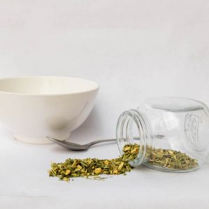 roleaf loose/teabag Lemongrass Ginger in transparent jar
